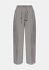 Grey 3-Stripe Track Pants