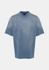 Faded Blue Medium Fit T-Shirt