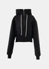 Black Alice Hooded Jacket