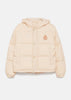 Champagne Tan Crown Puffer Jacket