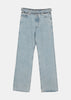 Blue Evergreen Belt Jeans