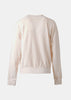 Cream Raglan Long Sleeve Sweater