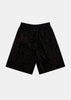 Black Stay For The Night Casual Shorts