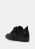 Black Jumbo Lace Low Sneakers