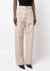 PA1026 LF1010-BG238 PLEATED STRAIGHT PANTS