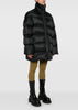 Black Padded Turtle Coat