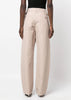 PA1026 LF1010-BG238 PLEATED STRAIGHT PANTS