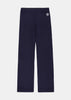 Blue Straight-Leg Trousers