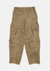 Khaki Denim Cargo Pants