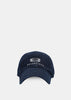 Navy Embroidered Logo Baseball Hat