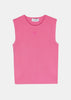 Pink Core Knit Tank Top