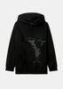 Black Y's Logo Big Hoodie