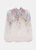 Multi Hydrangea Dawning Billow Blouse