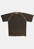 Black Rolled Edge T-Shirt