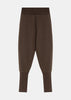 Brown Relaxed Rib Pants