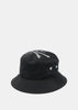 Black Reflective Skull Bucket Hat
