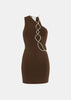 Brown 07 Squiggle Dress