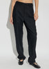 Anthracite Belted Soft Tailored Pants