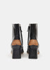 Black Décortiqué 60mm Four-stitch Boots