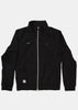 Black Monogram embossed 2.5L Stretch Nylon Full Zip-up Jacket