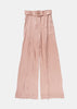 Blush Silk Tuck Pant