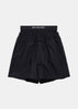 Black Hybrid Boxer Shorts