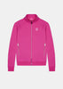 Pink Zip-up Casual Jacket