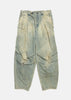 Indigo Denim Baggy Pants