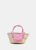 Pink 'Le Petit Panier Soli' Tote Bag
