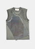 Grey Remake Graphic Tank Top