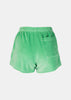 Green Logo Embroidered Shorts