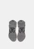 Grey 3D Ankle Socks