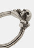 Silver Symbol Skull Ring