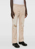 Khaki Rico Chino Flare Pants