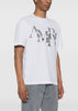 White Amiri Staggered Chrome T-Shirt