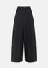 Black Pleated Trousers