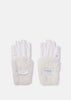 White Nail-through Gloves