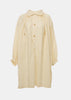 Bone Smock Shirt Dress