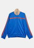 Blue Jersey Track Top