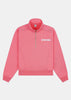 Cotton Candy Bold Logo Quarter Zip Sweatshirt