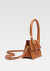 Brown 'Le Chiquito Moyen Boucle' Bag