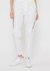 White Stretch Water-Repellent Pants