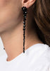 Black Drip Earrings