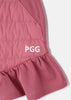Pink Amossa x Nylon Mechanical Stretch Taffeta Skirt