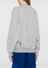 Grey Disto Logo-Embroidered Panelled Sweatshirt