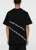 Black Motif-Print T-Shirt