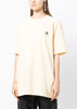 Yellow Logo-Embroidered T-Shirt