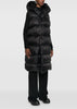 Black Padded Sleeveless Coat