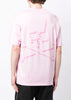 Pink Skull-Print T-Shirt