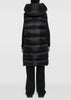 Black Padded Sleeveless Coat